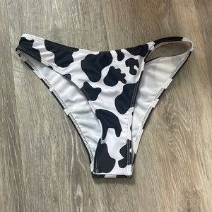 Cow print swim suit bottom!!